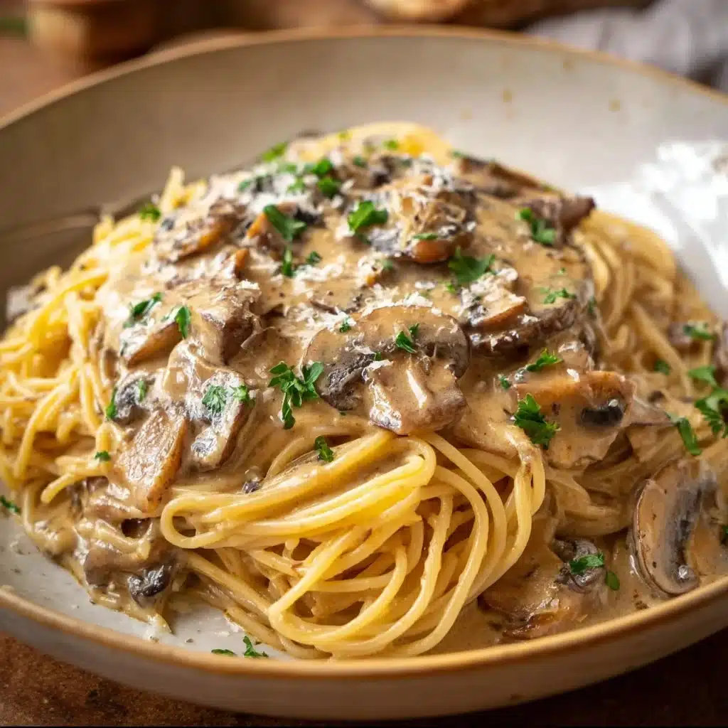 Creamy Mushroom Pasta Sauce