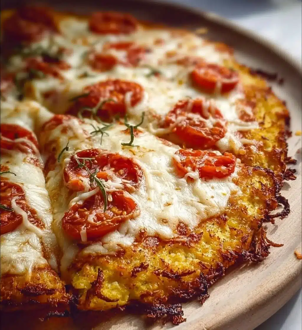 High Protein Cottage Cheese Pizza