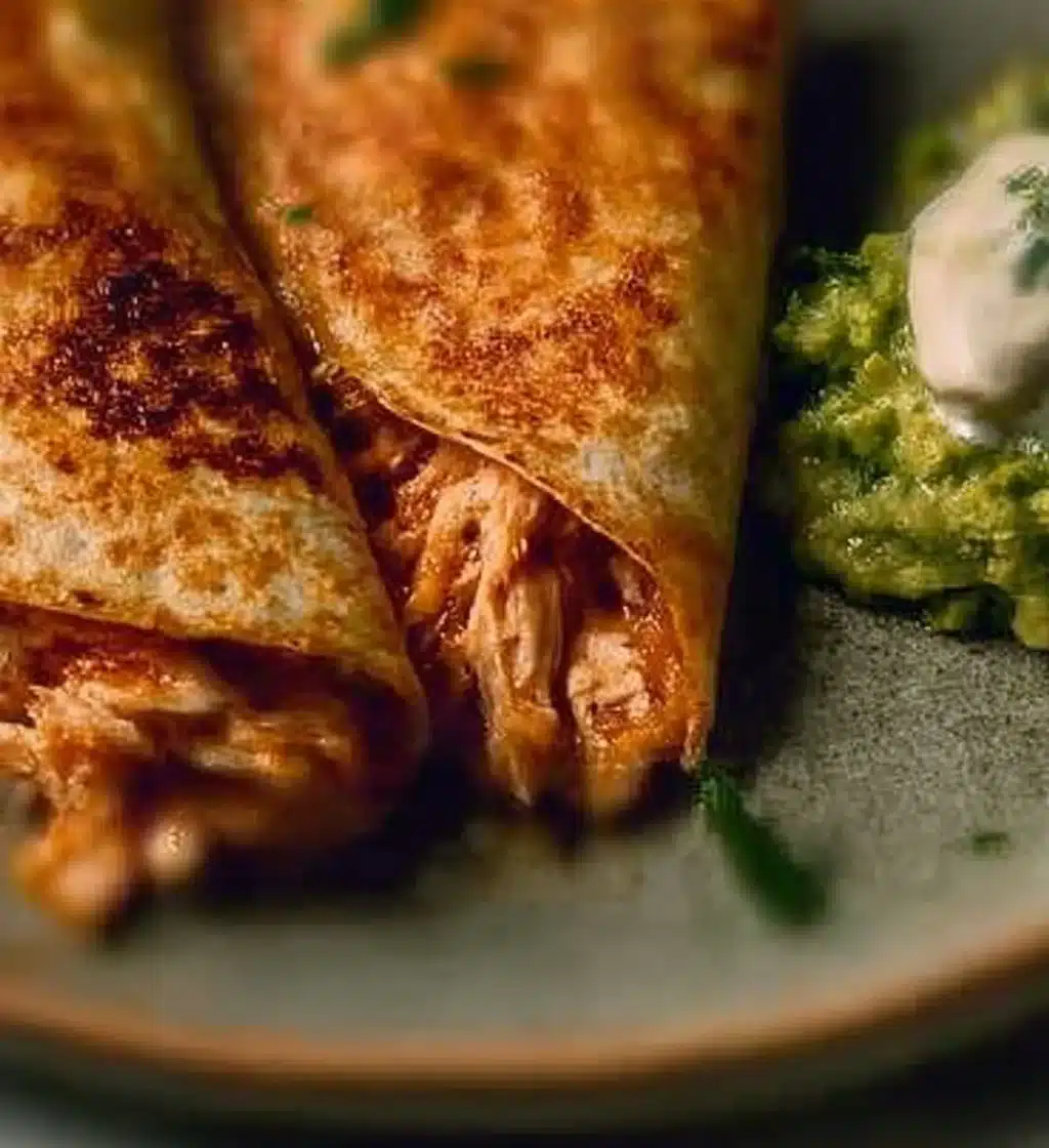 The Ultimate High Protein Chicken Quesadillas