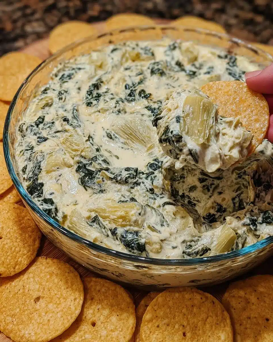 Creamy Spinach & Artichoke Dip 2 Creamy Spinach & Artichoke Dip