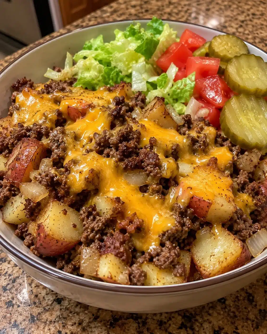 Savory Smash Burger Bowl