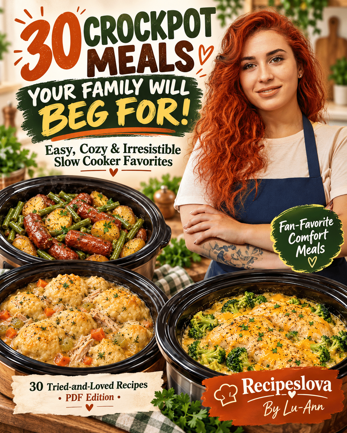 30 Crockpot Meals Your Family Will Beg For - Recipeslova PDF