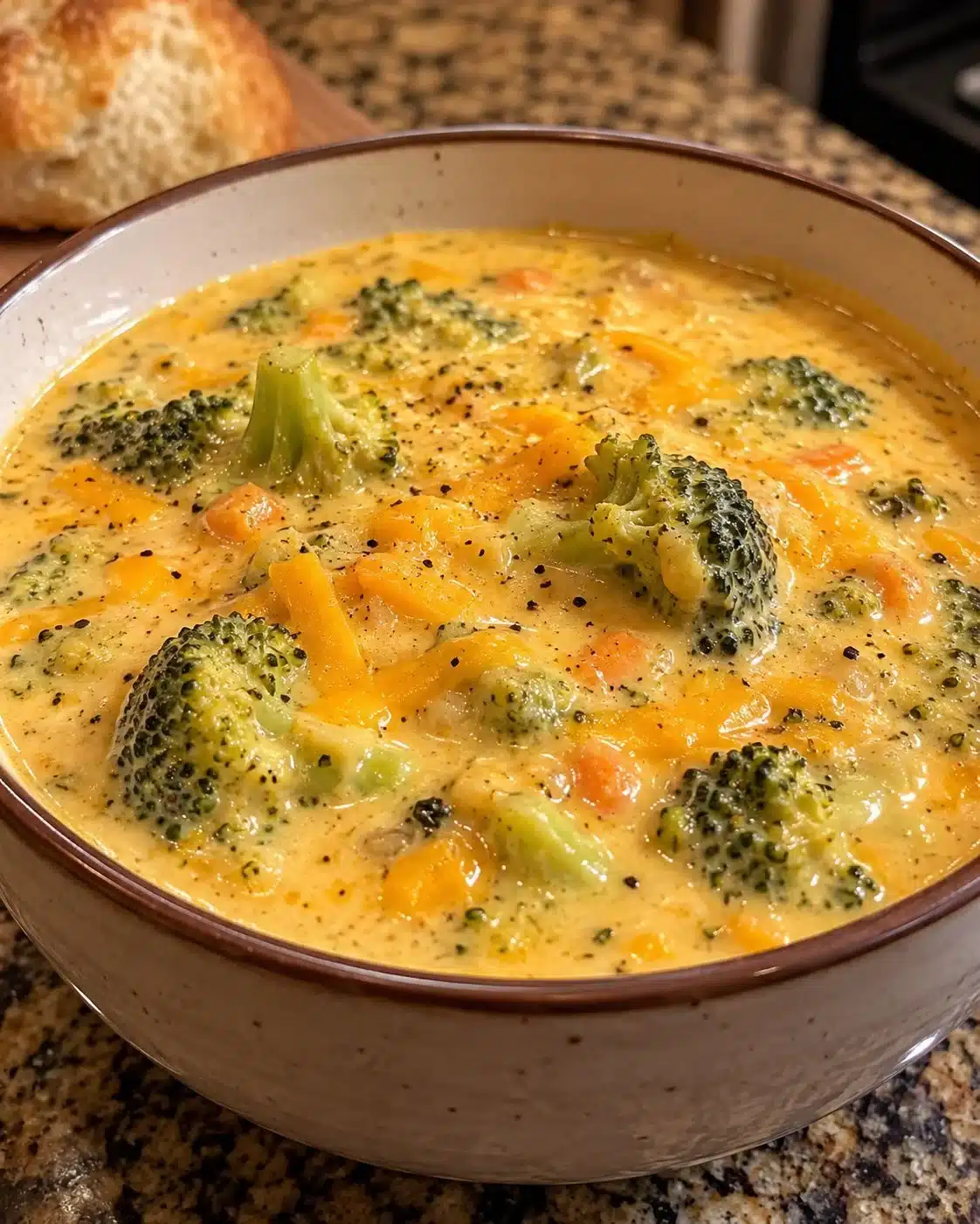 Crockpot Broccoli Cheddar Soup