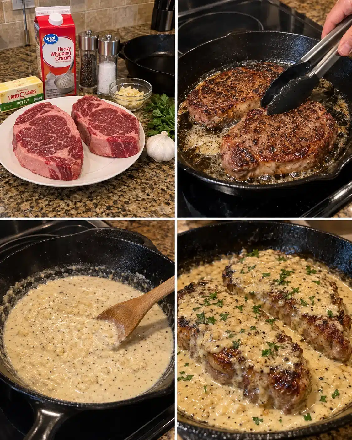 I planned a simple dinner for two, but this steak made it feel like a restaurant date at home! 😍