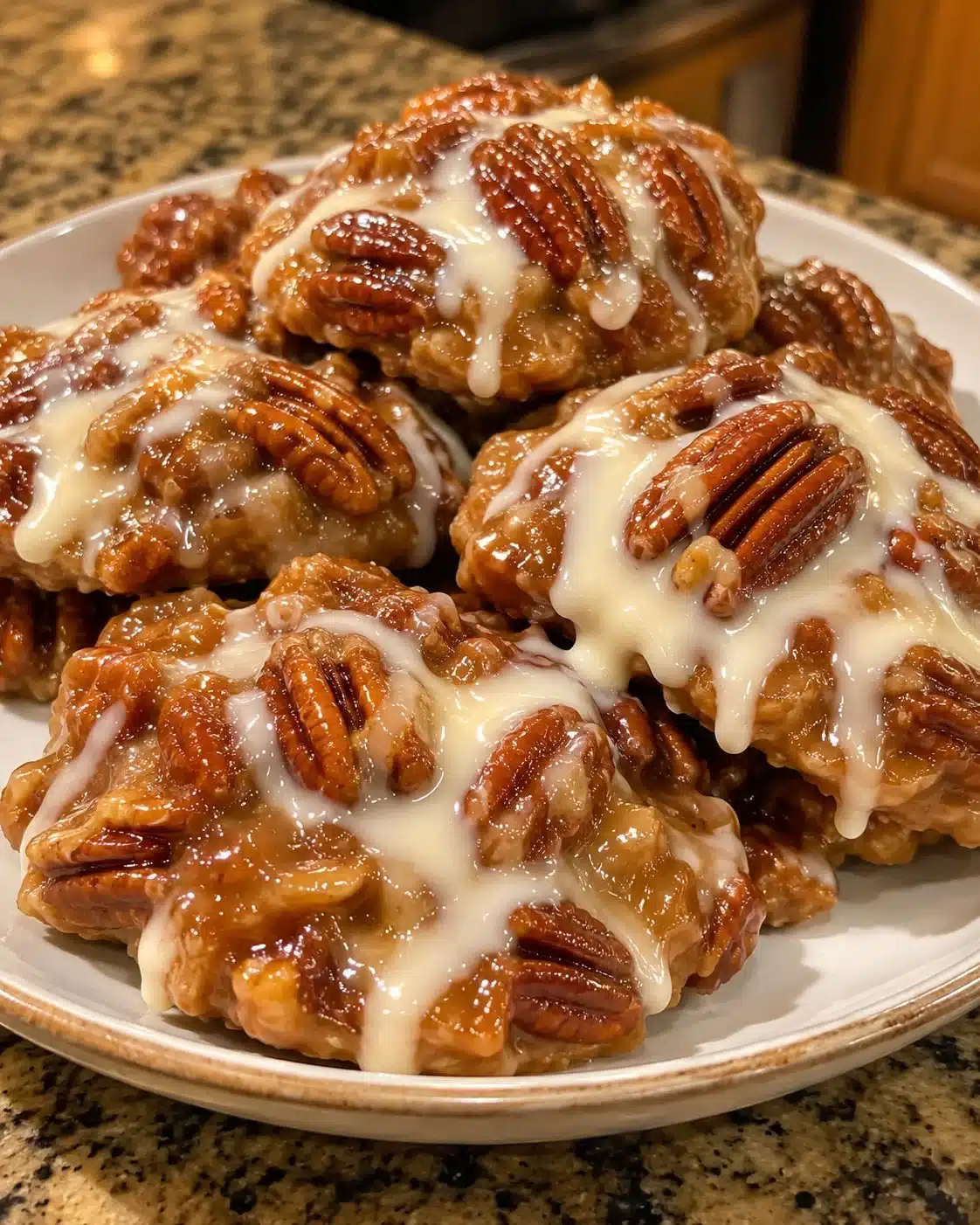 Pecan Glaze Clusters