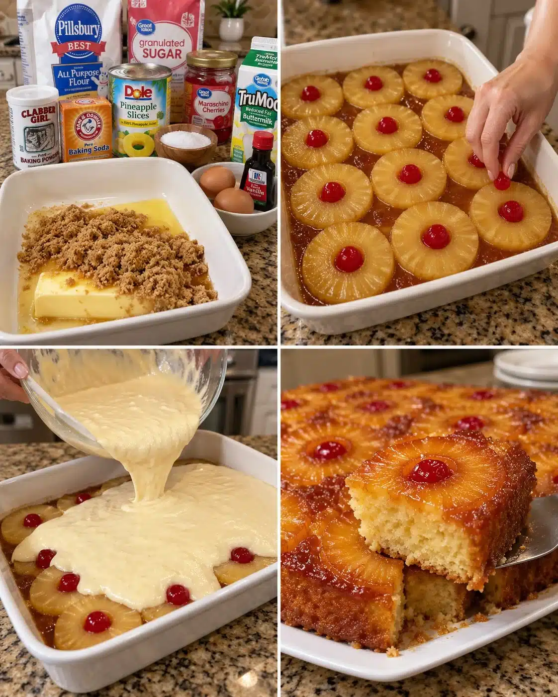 Pineapple Upside Down Cake